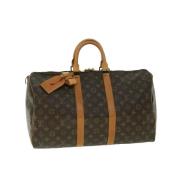 Louis Vuitton Vintage Pre-owned Canvas louis-vuitton-vskor Brown, Dam