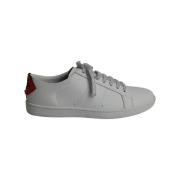 Saint Laurent Vintage Pre-owned Läder sneakers White, Dam