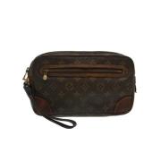 Louis Vuitton Vintage Pre-owned Canvas louis-vuitton-vskor Brown, Dam