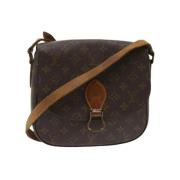 Louis Vuitton Vintage Pre-owned Canvas louis-vuitton-vskor Brown, Dam