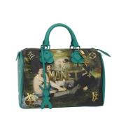 Louis Vuitton Vintage Pre-owned Läder handvskor Green, Dam