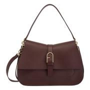 Furla Flow Topphandväska Brown, Dam