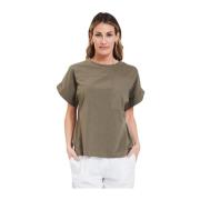 Alpha Studio Giro Ficka T-Shirt Green, Dam