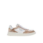 Ghoud Låga Satinsneakers Beige, Dam