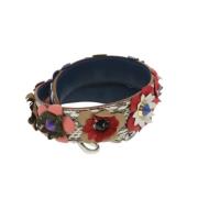 Fendi Vintage Begagnat Multifärgat Läder Fendi Armband Multicolor, Uni...