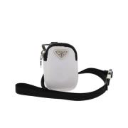 Prada Vintage Pre-owned Nylon prada-vskor White, Unisex