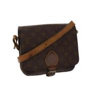 Louis Vuitton Vintage Pre-owned Canvas louis-vuitton-vskor Brown, Dam