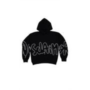 Disclaimer Hoodies Black, Dam