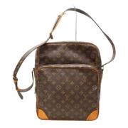 Louis Vuitton Vintage Vintage Monogram Canvas Axelväska Brown, Dam