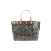 Goyard Vintage Stilfull Vintage Canvas Tote Bag Black, Dam