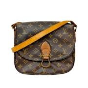 Louis Vuitton Vintage Vintage Monogram Axelväska Brown, Dam