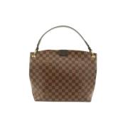 Louis Vuitton Vintage Förägda Canvas louis-vuitton-väskor Brown, Dam