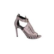 Proenza Schouler Pre-owned Pre-owned Läder klackskor Gray, Dam