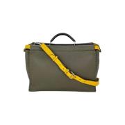 Fendi Vintage Pre-owned Läder handvskor Green, Dam