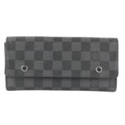 Louis Vuitton Vintage Begagnade plånböcker Gray, Dam