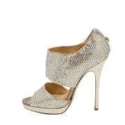 Jimmy Choo Pre-owned Pre-owned Sandaler Gray, Dam