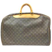 Louis Vuitton Vintage Begagnade belagda canvasväskor Brown, Dam