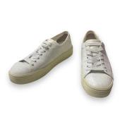 Saint Laurent Vintage Pre-owned Läder sneakers White, Dam