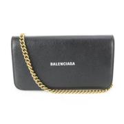 Balenciaga Vintage Skulderväska som är begagnad Black, Dam