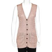 Ralph Lauren Pre-owned Pre-owned Linné toppar Pink, Dam