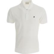 Brooksfield Polo Shirts White, Herr