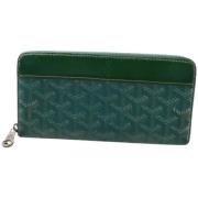 Goyard Vintage Begagnade Läder Goyard Väskor Green, Dam