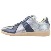 Maison Margiela Pre-owned Pre-owned Läder sneakers Gray, Dam