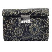 Dolce & Gabbana Pre-owned Svart Sammet Paljetter Clutch Väska Black, D...