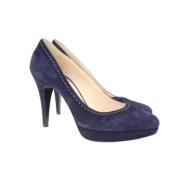 Prada Vintage Pre-owned Pumps Blue, Dam