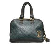 Louis Vuitton Vintage Begagnad handväska Blue, Dam