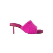 Jacquemus Pre-owned Pre-owned Tyg klackskor Pink, Dam