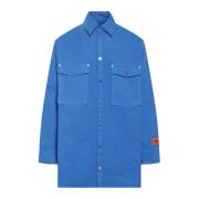 Heron Preston Casual skjorta Blue, Herr