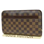 Louis Vuitton Vintage Pre-owned Canvas kuvertvskor Brown, Dam