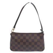 Louis Vuitton Vintage Pre-owned Canvas louis-vuitton-vskor Brown, Dam