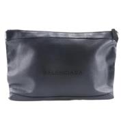 Balenciaga Vintage Pre-owned Läder kuvertvskor Black, Dam