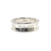 Tiffany & Co. Pre-owned Pre-owned Silver ringar Gray, Dam