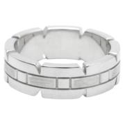 Cartier Vintage Pre-owned Vitt guld ringar Gray, Dam