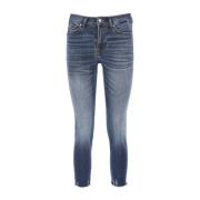 7 For All Mankind Stretch Jeans Roxanne Jeans Blue, Dam