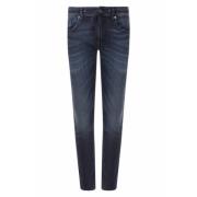7 For All Mankind Ronnie j de mager jogger jeans Blue, Herr