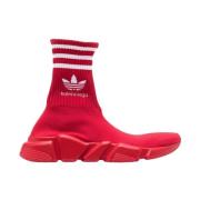 Adidas Sock-Style Sneakers Red, Dam