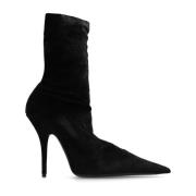 Balenciaga Knivklackade ankelboots Black, Dam