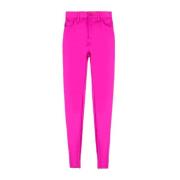 Balenciaga Rosa Slim-Fit Leggings Byxor Pink, Dam