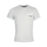 Barbour Legacy Grafisk T-shirt Gray, Herr