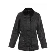 Barbour Klassisk Vaxjacka Black, Dam