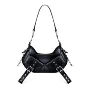 Biasia Shoulder Bags Black, Dam