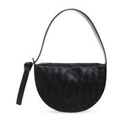 Bottega Veneta Läder axelväska Black, Dam