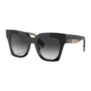 Burberry Höj din stil med fyrkantiga solglasögon Black, Dam
