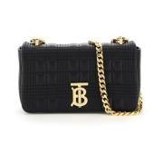 Burberry Modern Cross Body Väska med Quiltat Mönster Black, Dam