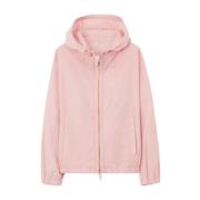 Burberry Rosa Polyester-Bomull Jacka Pink, Dam