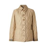 Burberry Dunjacka Beige, Dam